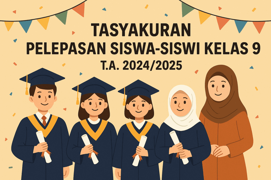 Tasyakuran dan Pelepasan Siswa-Siswi Kelas 9 Tahun Ajaran 2024/2025