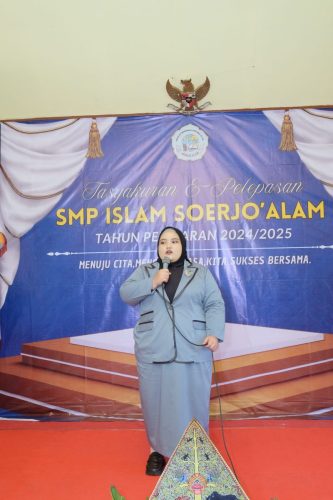 Sambutan Ibu Kepala Sekolah